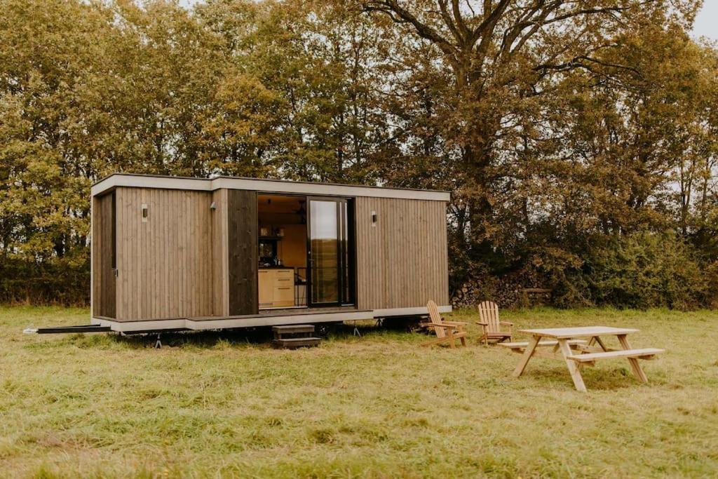 Vila Parcel Tiny House I L'Arche Des Hays Les Hays Exteriér fotografie